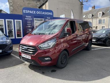 Voir le détail de l'offre de cette FORD Transit Custom Kombi 320 L2H1 2.0 EcoBlue 130ch mHEV Trend Business 7cv de 2021 en vente à partir de 474.88 €  / mois