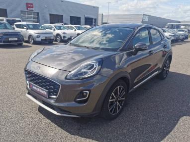 Voir le détail de l'offre de cette FORD Puma 1.0 EcoBoost 125ch mHEV Titanium 6cv de 2021 en vente à partir de 195.66 €  / mois