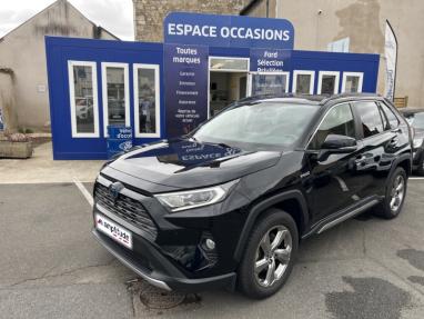 Voir le détail de l'offre de cette TOYOTA RAV4 Hybride 222ch Lounge AWD-i MY20 de 2020 en vente à partir de 280.16 €  / mois