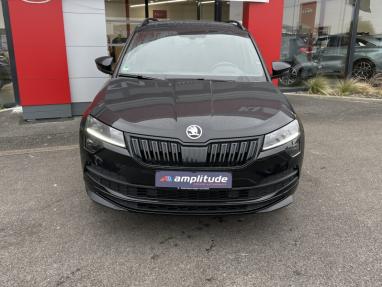 Voir le détail de l'offre de cette SKODA Karoq 1.5 TSI ACT 150ch Sportline DSG Euro6ap de 2021 en vente à partir de 27 999 € 