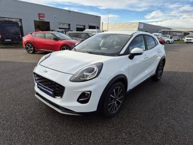 Voir le détail de l'offre de cette FORD Puma 1.0 EcoBoost 155ch mHEV Titanium 7cv de 2020 en vente à partir de 210.3 €  / mois