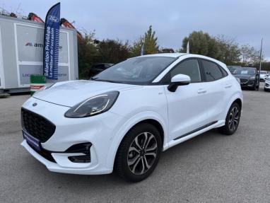 Voir le détail de l'offre de cette FORD Puma 1.0 Flexifuel 125ch S&S mHEV ST-Line de 2022 en vente à partir de 218.52 €  / mois