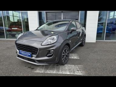 Voir le détail de l'offre de cette FORD Puma 1.0 EcoBoost 125ch mHEV Titanium 6cv de 2021 en vente à partir de 196.5 €  / mois