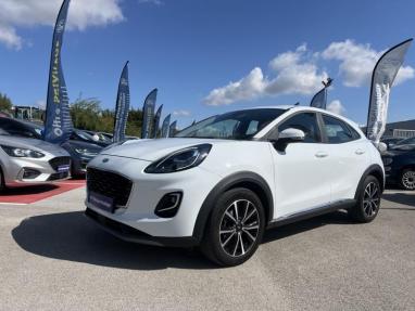 Voir le détail de l'offre de cette FORD Puma 1.0 EcoBoost 125ch mHEV Titanium 6cv de 2020 en vente à partir de 210.99 €  / mois