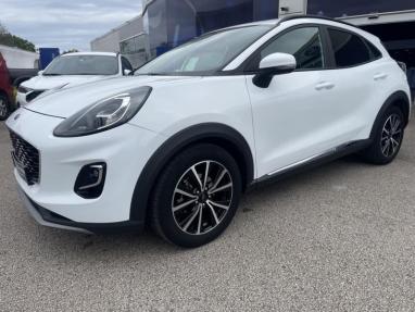 Voir le détail de l'offre de cette FORD Puma 1.0 EcoBoost 125ch mHEV Titanium 6cv de 2020 en vente à partir de 196.7 €  / mois