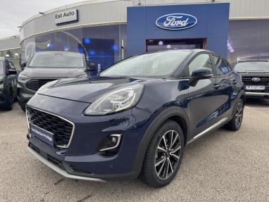 Voir le détail de l'offre de cette FORD Puma 1.0 EcoBoost 125ch mHEV Titanium Business 6cv de 2020 en vente à partir de 187.76 €  / mois