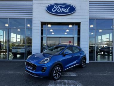 Voir le détail de l'offre de cette FORD Puma 1.0 Flexifuel 125ch S&S mHEV Titanium de 2024 en vente à partir de 233.75 €  / mois