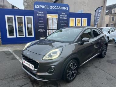 Voir le détail de l'offre de cette FORD Puma 1.0 EcoBoost 125ch mHEV Titanium 6cv de 2020 en vente à partir de 203.56 €  / mois