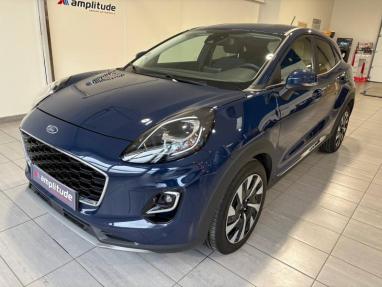 Voir le détail de l'offre de cette FORD Puma 1.0 Flexifuel 125ch S&S mHEV Titanium de 2022 en vente à partir de 214.55 €  / mois