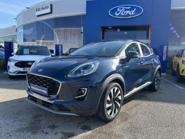 Voir le détail de l'offre de cette FORD Puma 1.0 Flexifuel 125ch S&S mHEV Titanium de 2022 en vente à partir de 210.47 €  / mois