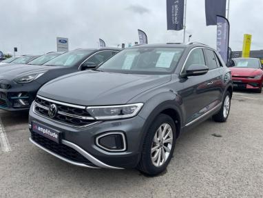 Voir le détail de l'offre de cette VOLKSWAGEN T-Roc 1.5 TSI EVO 150ch Style DSG7 de 2022 en vente à partir de 258.76 €  / mois
