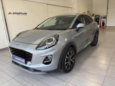 Voir le détail de l'offre de cette FORD Puma 1.0 Flexifuel 125ch S&S mHEV Titanium de 2023 en vente à partir de 294.38 €  / mois
