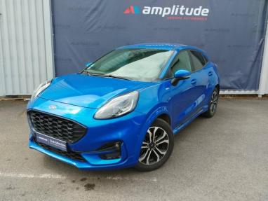 Voir le détail de l'offre de cette FORD Puma 1.0 Flexifuel 125ch S&S mHEV ST-Line Design 3 de 2022 en vente à partir de 194.77 €  / mois