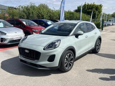 Voir le détail de l'offre de cette FORD Puma 1.0 EcoBoost Hybrid 125ch Titanium S&S Powershift de 2025 en vente à partir de 351.62 €  / mois