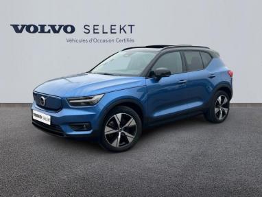 Voir le détail de l'offre de cette VOLVO XC40 P8 AWD 408ch R-Design EDT de 2020 en vente à partir de 285.78 €  / mois